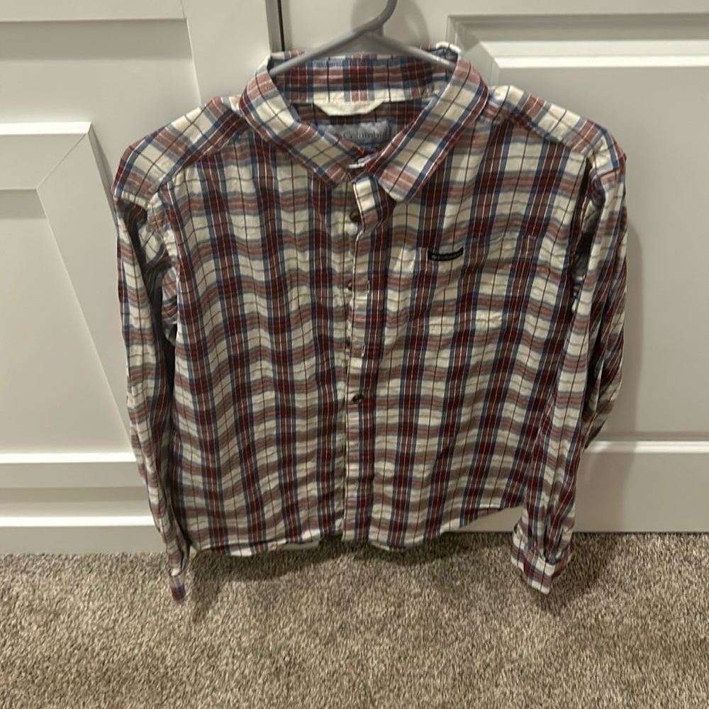 Columbia Sportswear Men’s Medium Button Down Dress Shirt